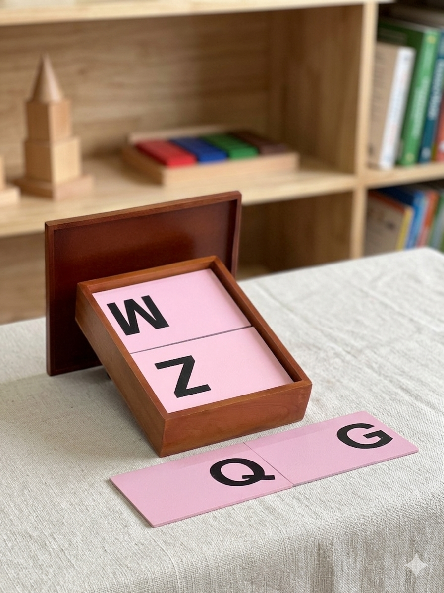 Montessori alphabet cards