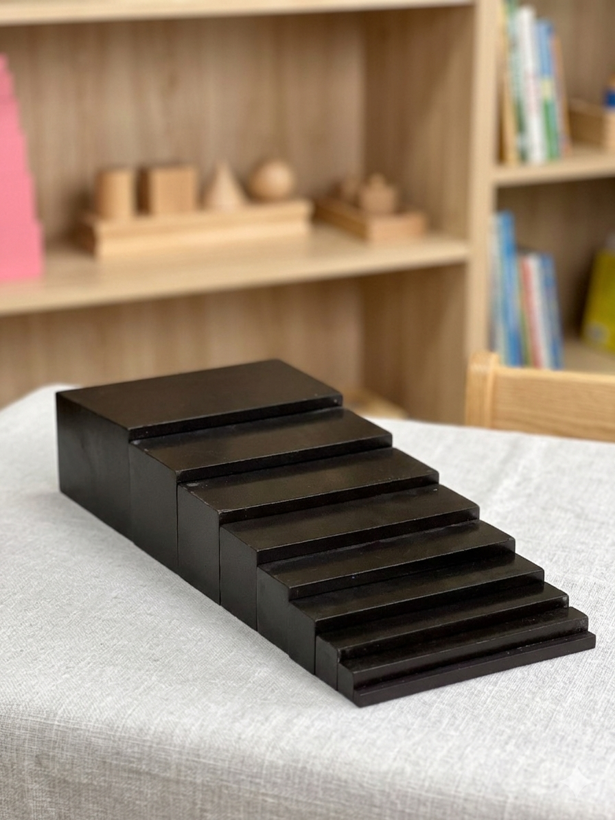 Montessori brown stair