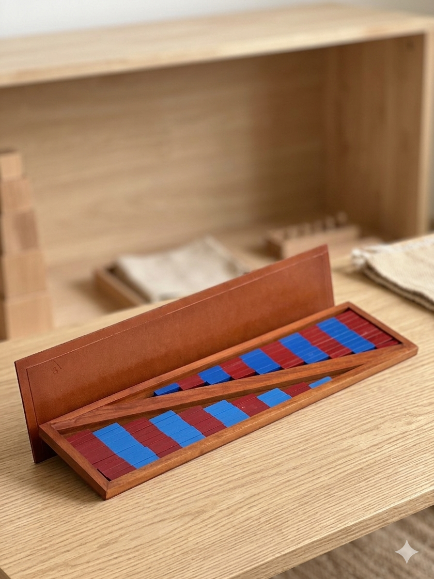 Montessori counting bars